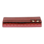 Guccissima heart bow chain clutch