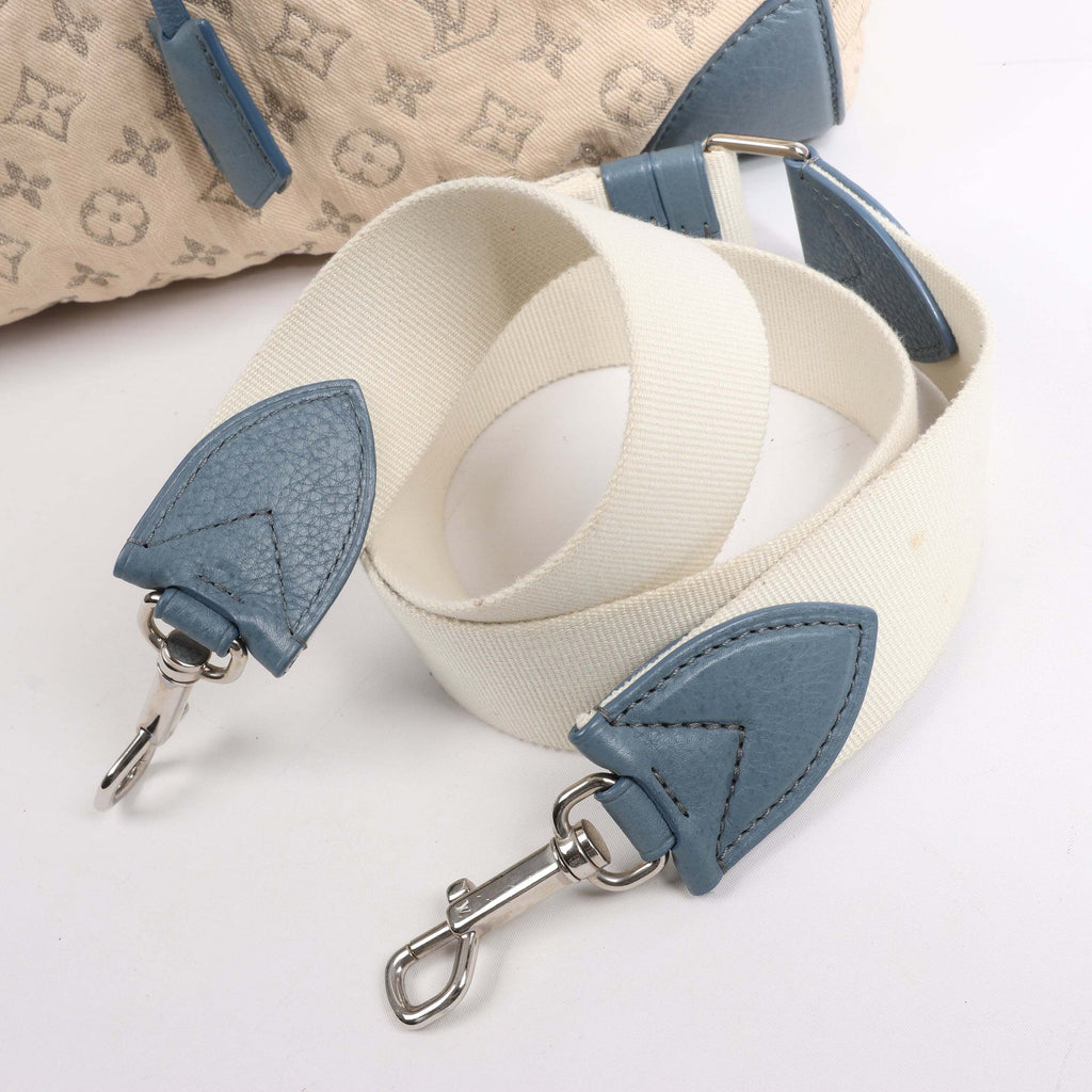 Louis Vuitton Monogram Denim Speedy Round GM