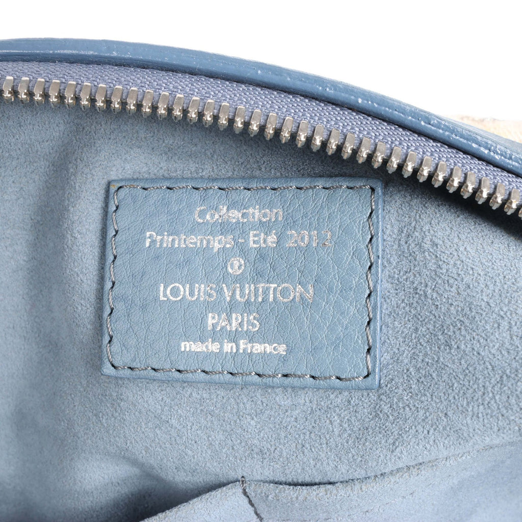 Louis Vuitton Monogram Denim Speedy Round GM