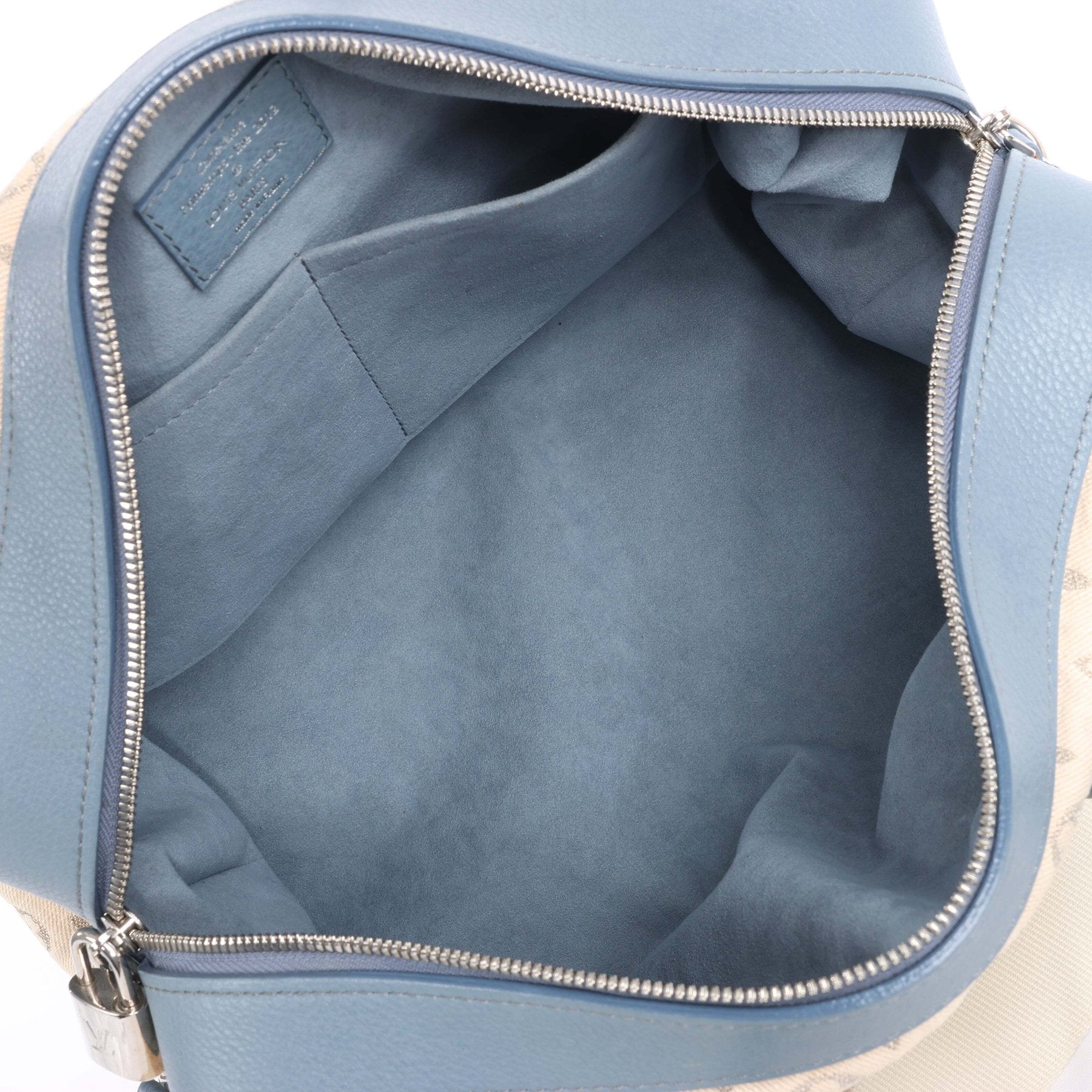 Louis Vuitton Monogram Denim Speedy Round GM